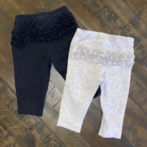 Carter’s Bundle of 2 Ruffle Butt Pants